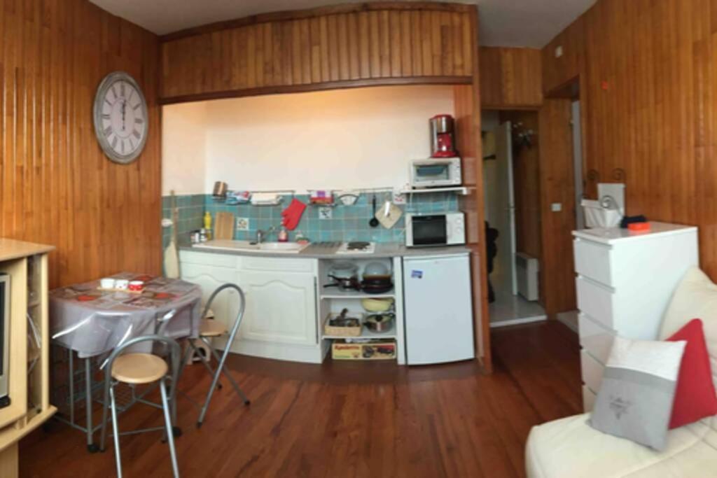 Studio Cabine 3 Couchages Pres Des Pistes Orcières Kültér fotó